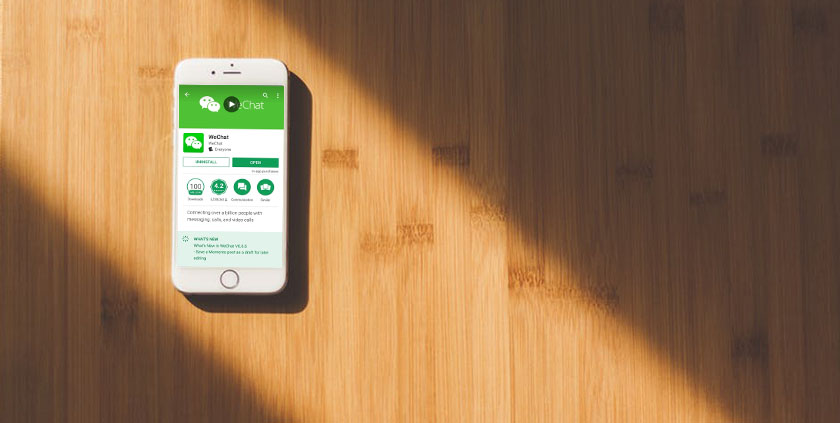 Wechat is on every Chinese smartphone