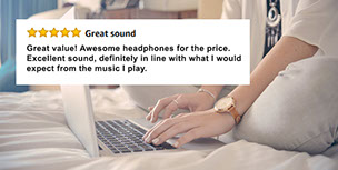 Customer comments and reviews